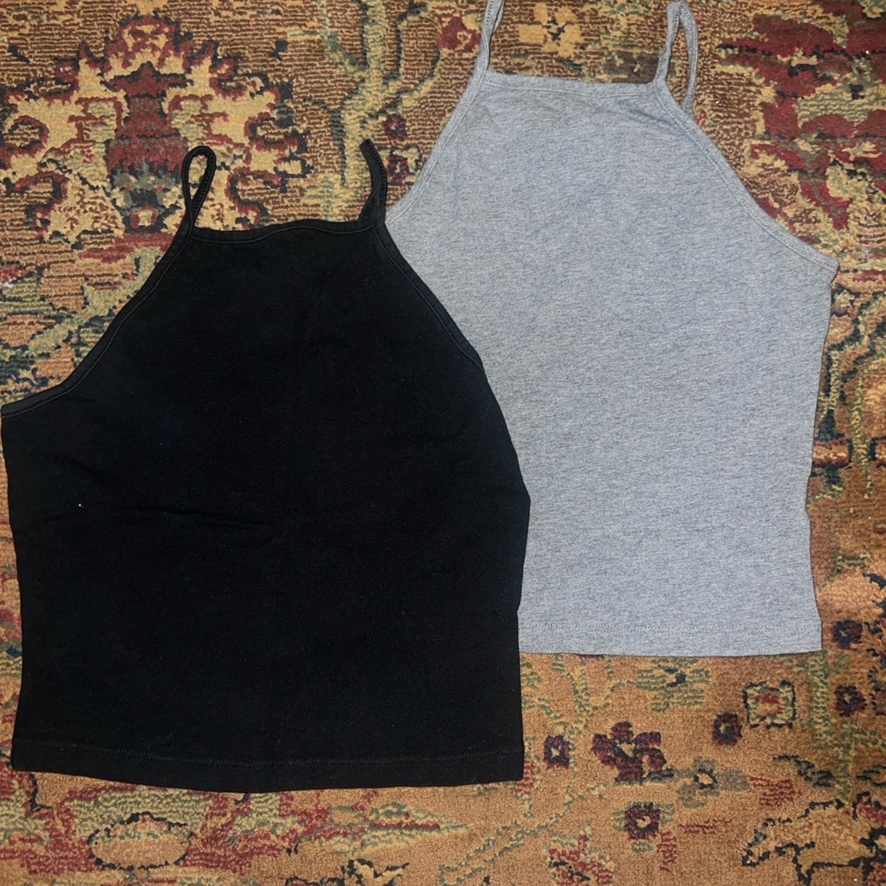 Garage Halter Tank Tops
